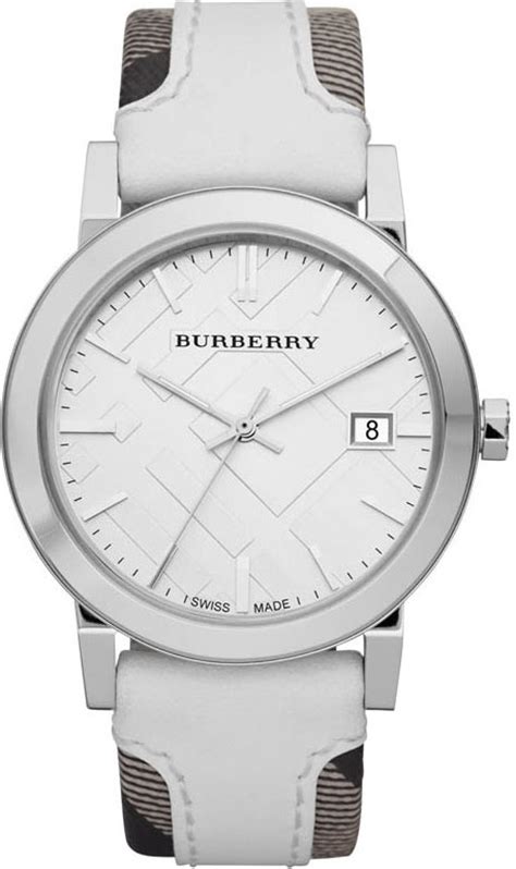 burberry unisex check stamped quartz watch|Burberry Check Dial 38mm Unisex Watch Model: BU9019.